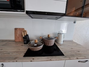 Microwave, oven, stovetop