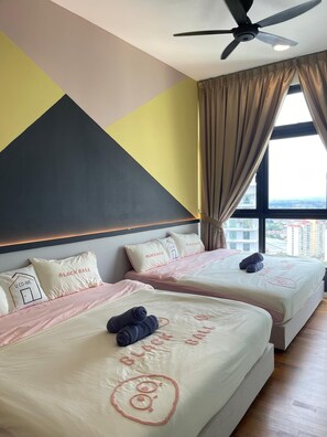3 bedrooms, iron/ironing board, free WiFi, bed sheets - L22-ParadigmMall Residence Skudai by UCoMeStay (Skudai)