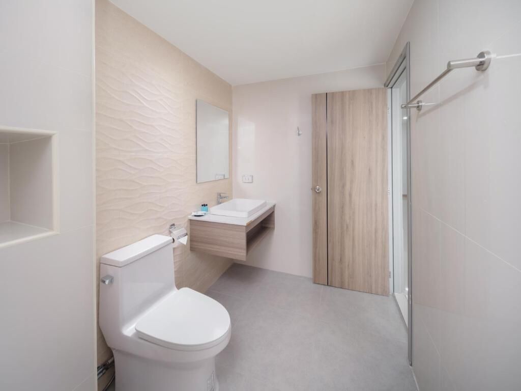 ห้องคอมฟอร์ทซิงเกิล, วิวเมือง | พื้นที่ทำงานแบบใช้แล็ปท็อป, ผ้าม่านกันแสง, Wi-Fi ฟรี