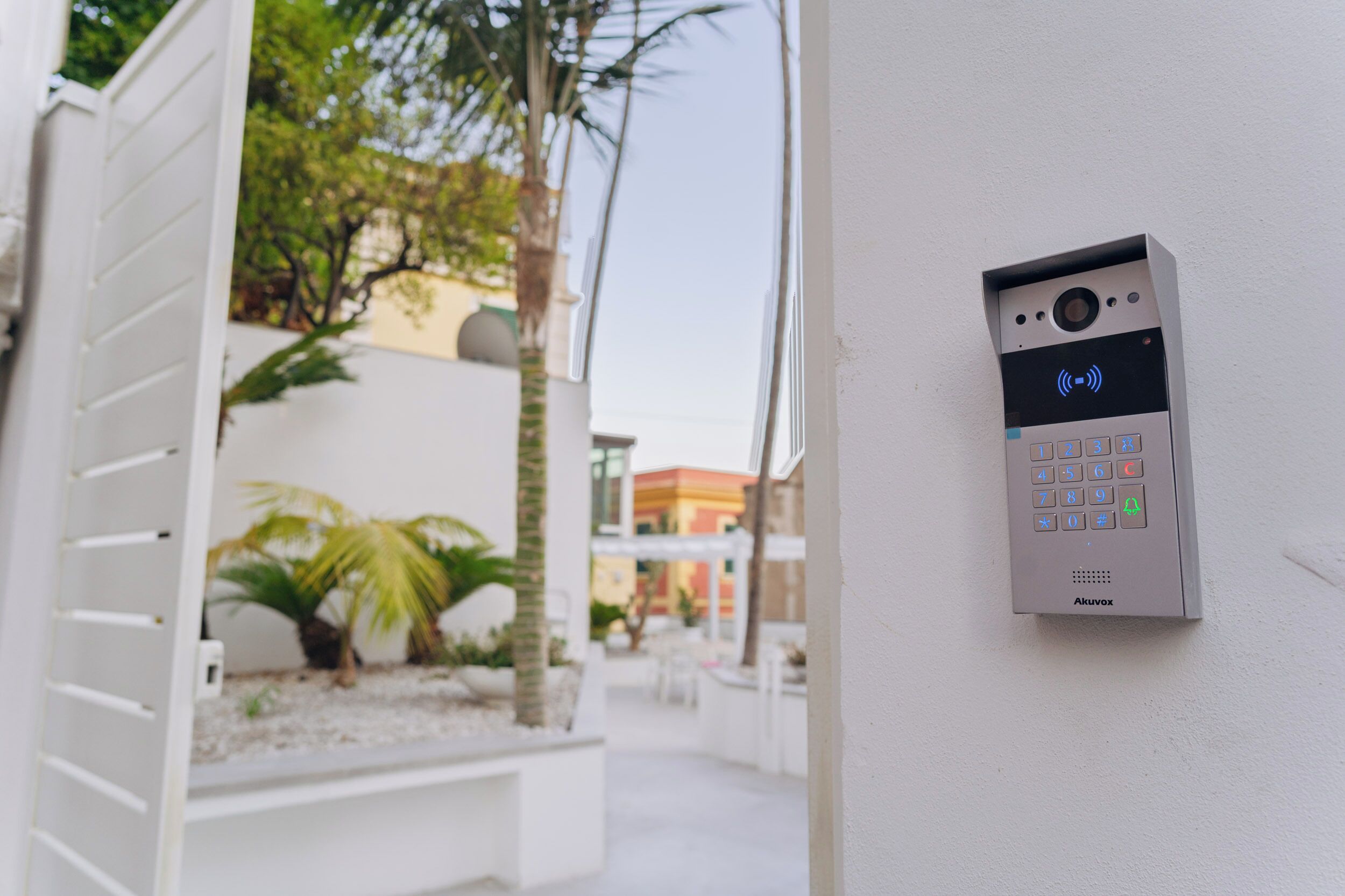 Enceinte de l’hébergement