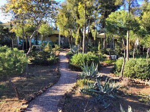 Overnattingsstedets uteområder