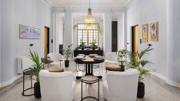 Lobby sitting area