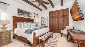 5 bedrooms, iron/ironing board, free WiFi, bed sheets