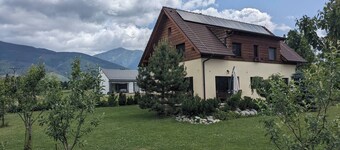 Eco clay & straw villa with mountain scenery