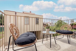 Appartement Familial, 2 chambres, non-fumeurs | Balcon