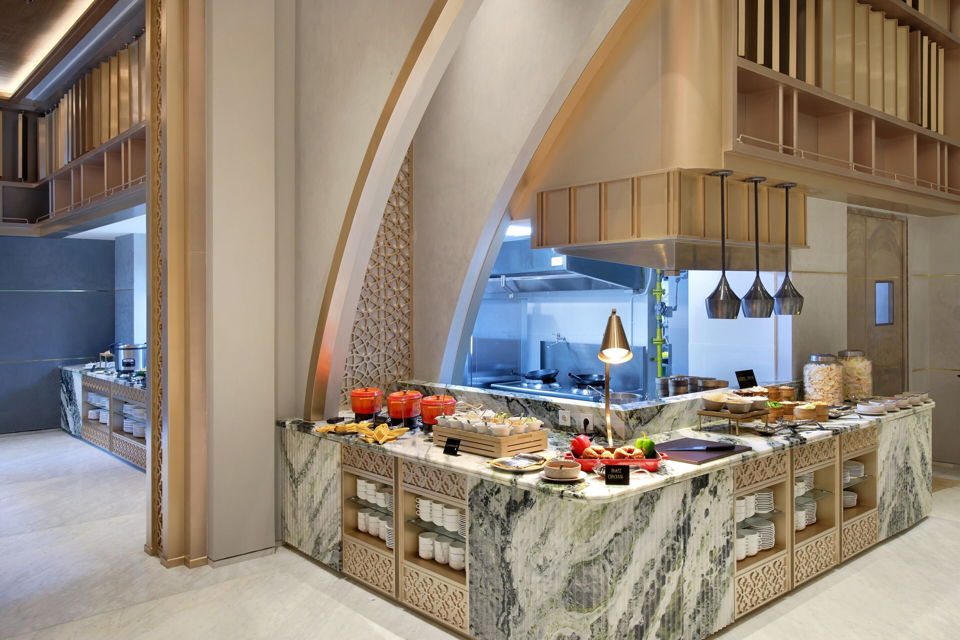 Daily buffet breakfast (IDR 180000 per person)