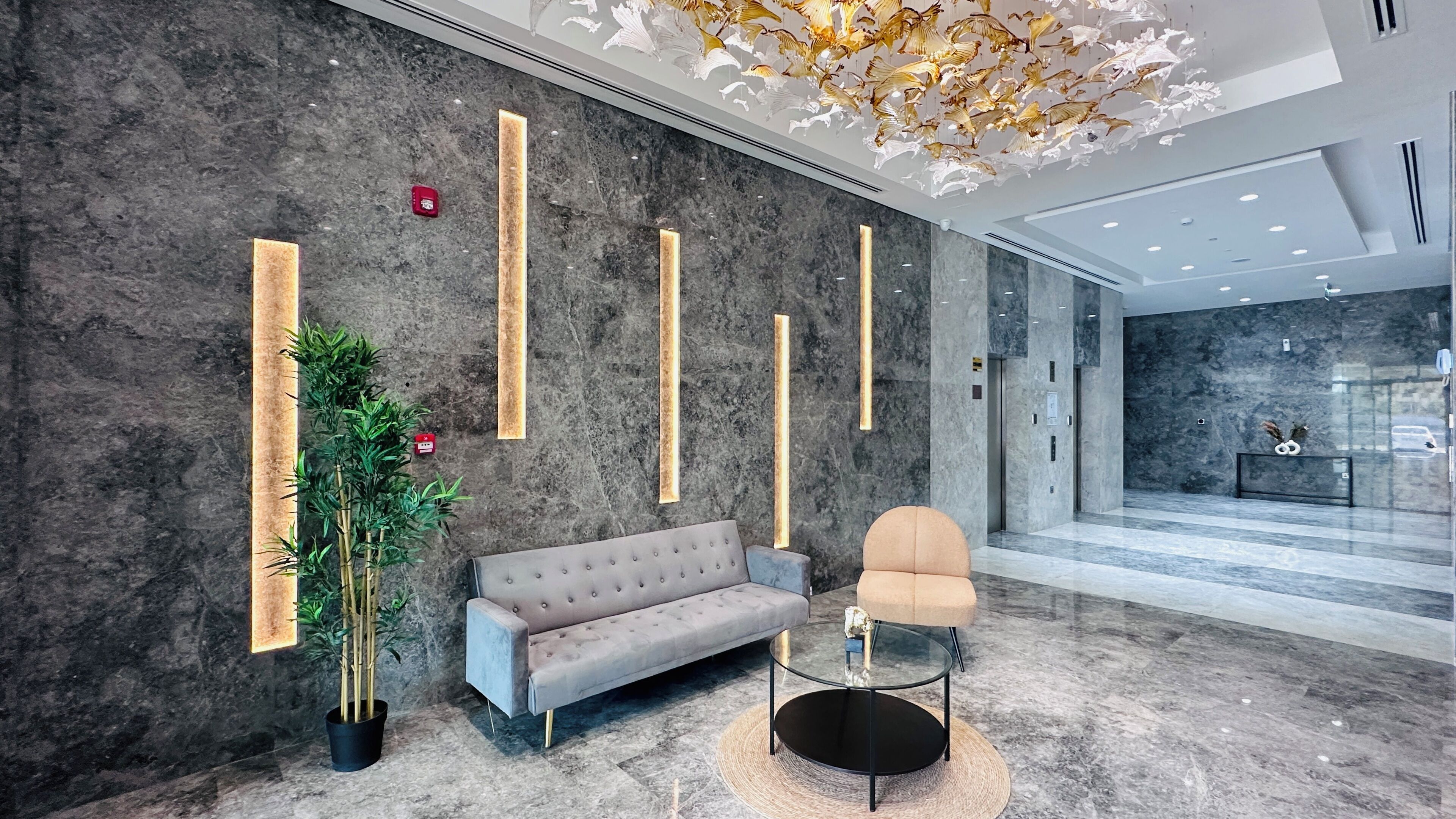 Sitzecke in der Lobby