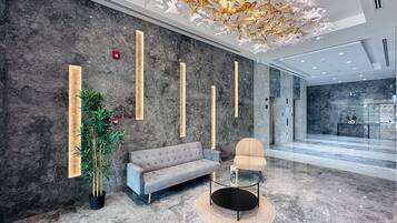 Sitzecke in der Lobby