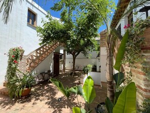 Terrace/patio - Charming lodging in Albaicín with pool (Granada)