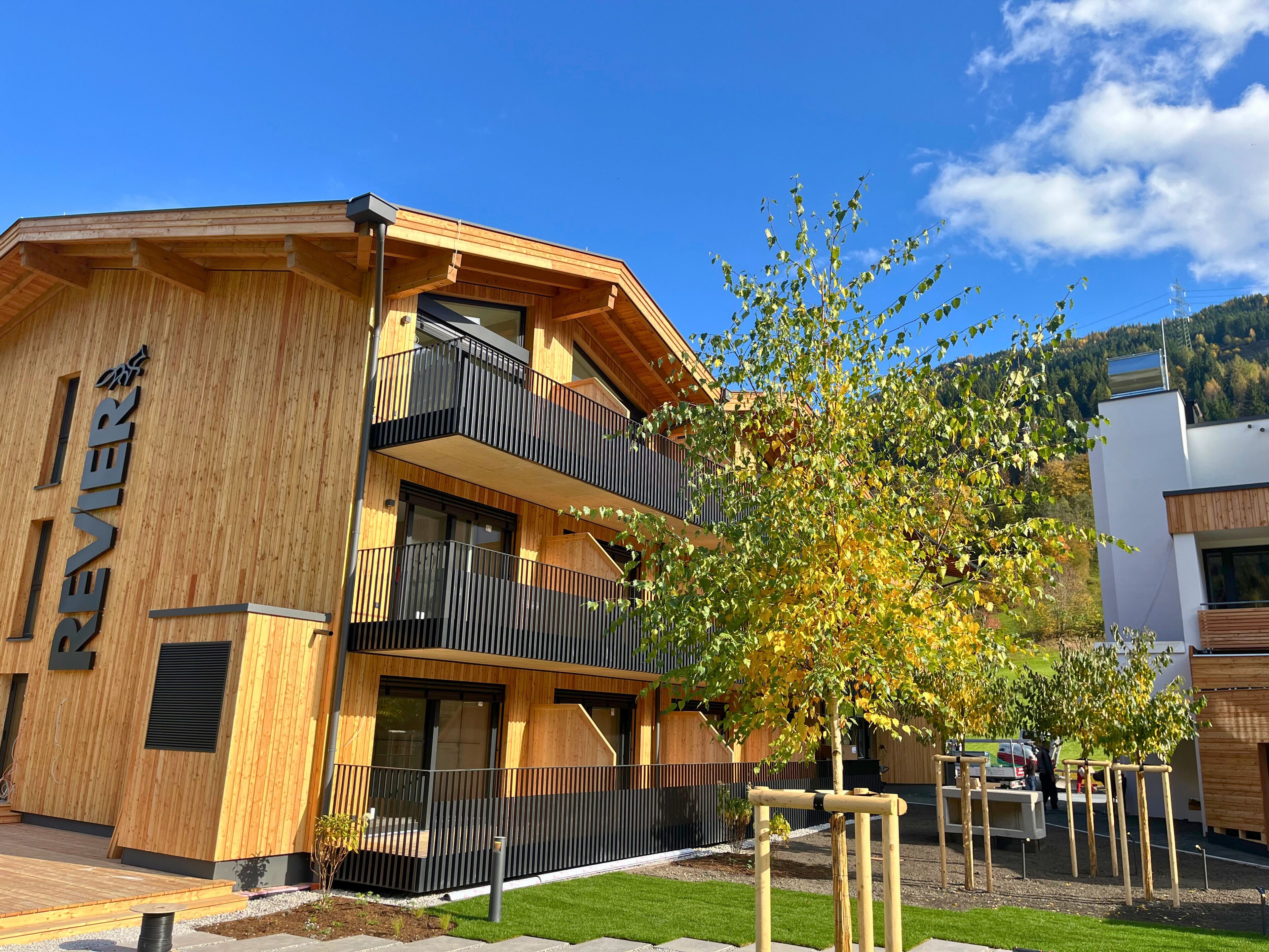 Fassade der Unterkunft