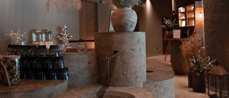 Sauna, steam room