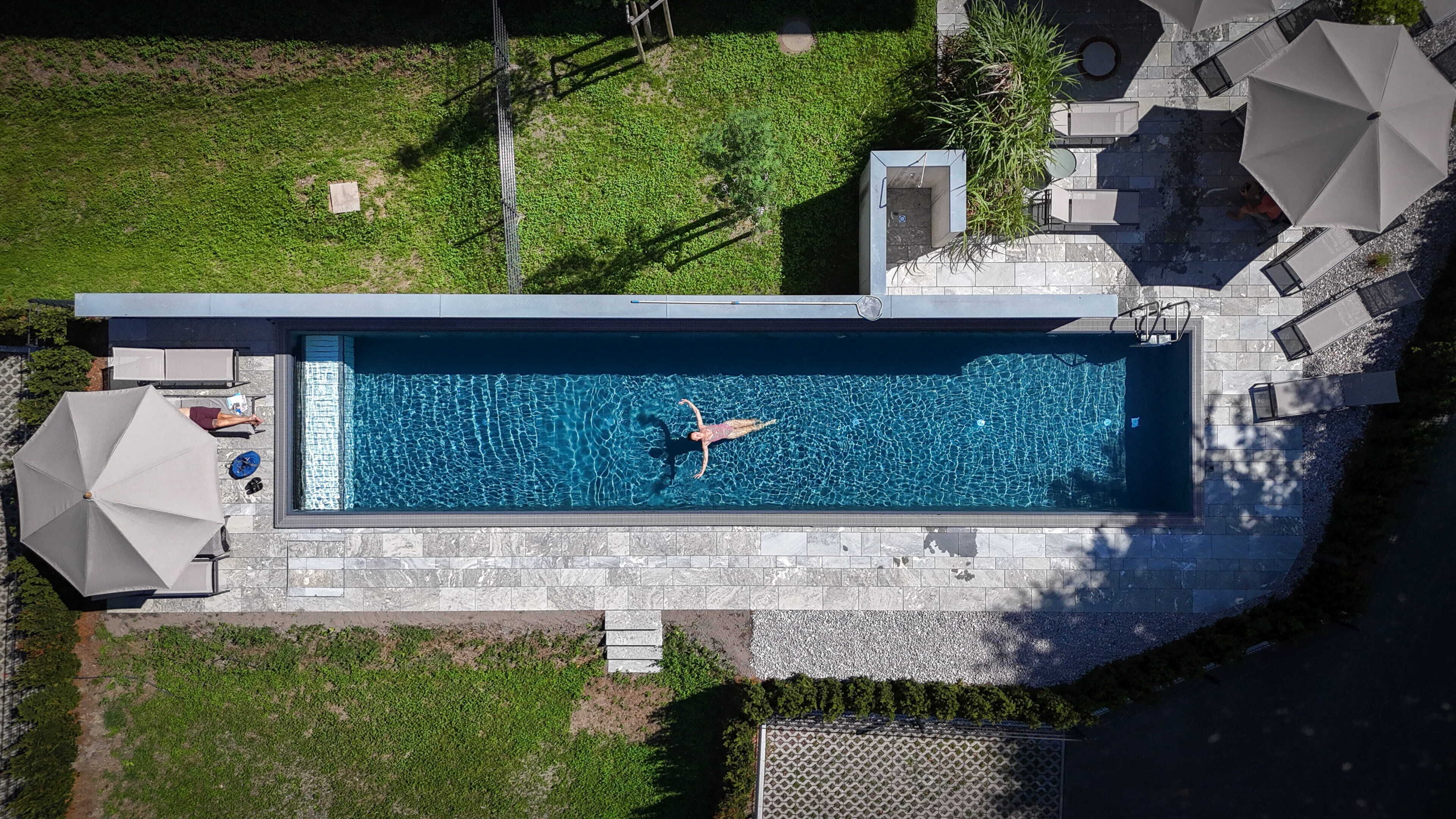 Seasonal outdoor pool