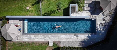 Seasonal outdoor pool