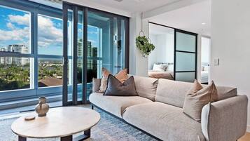 Apartment, 2 Bedrooms, Accessible, Private Pool | Living room