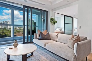 Apartment, 2 Bedrooms, Accessible, Private Pool | Living room