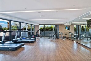 Fitness studio - 2BR at the Jewel by Samah (Gold Coast)