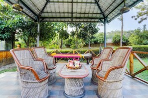 Garden - Alaya Stays Fortezza | Pet-friendly 6-BHK Farmhouse With Private Pool (Sohna)
