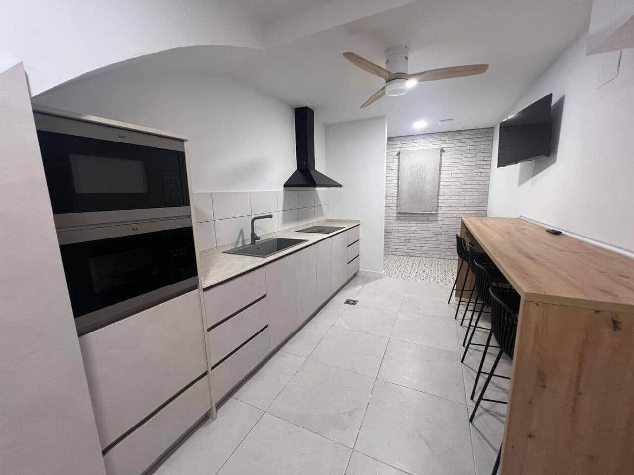 Refrigerador, microondas y lavavajillas 