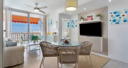Vacation 'Lovely Nice Los Cristianos' with Sea View, Shared Pool and Wi-Fi