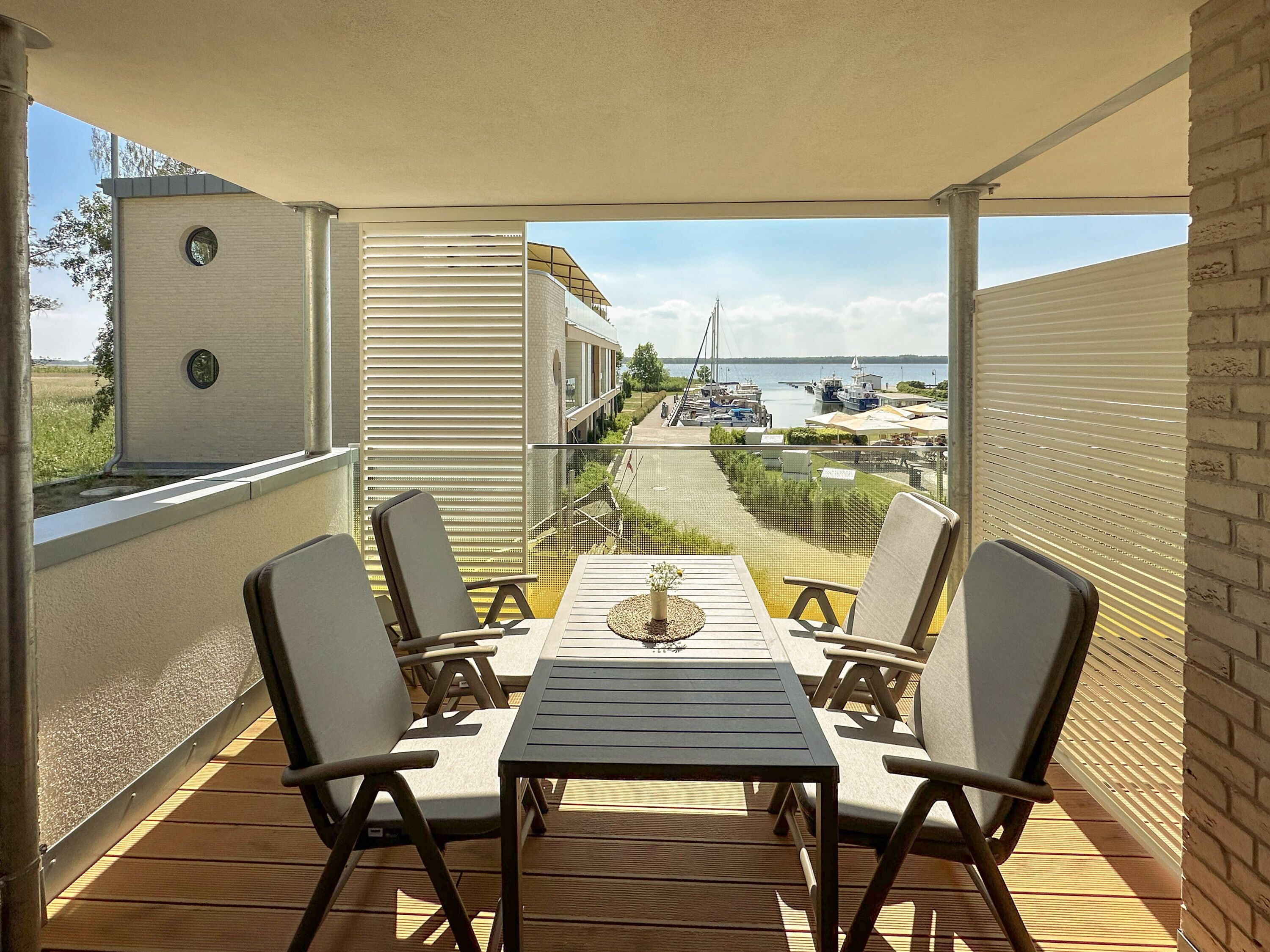 Deluxe Suite, Balcony, Sea View | Terrace/patio