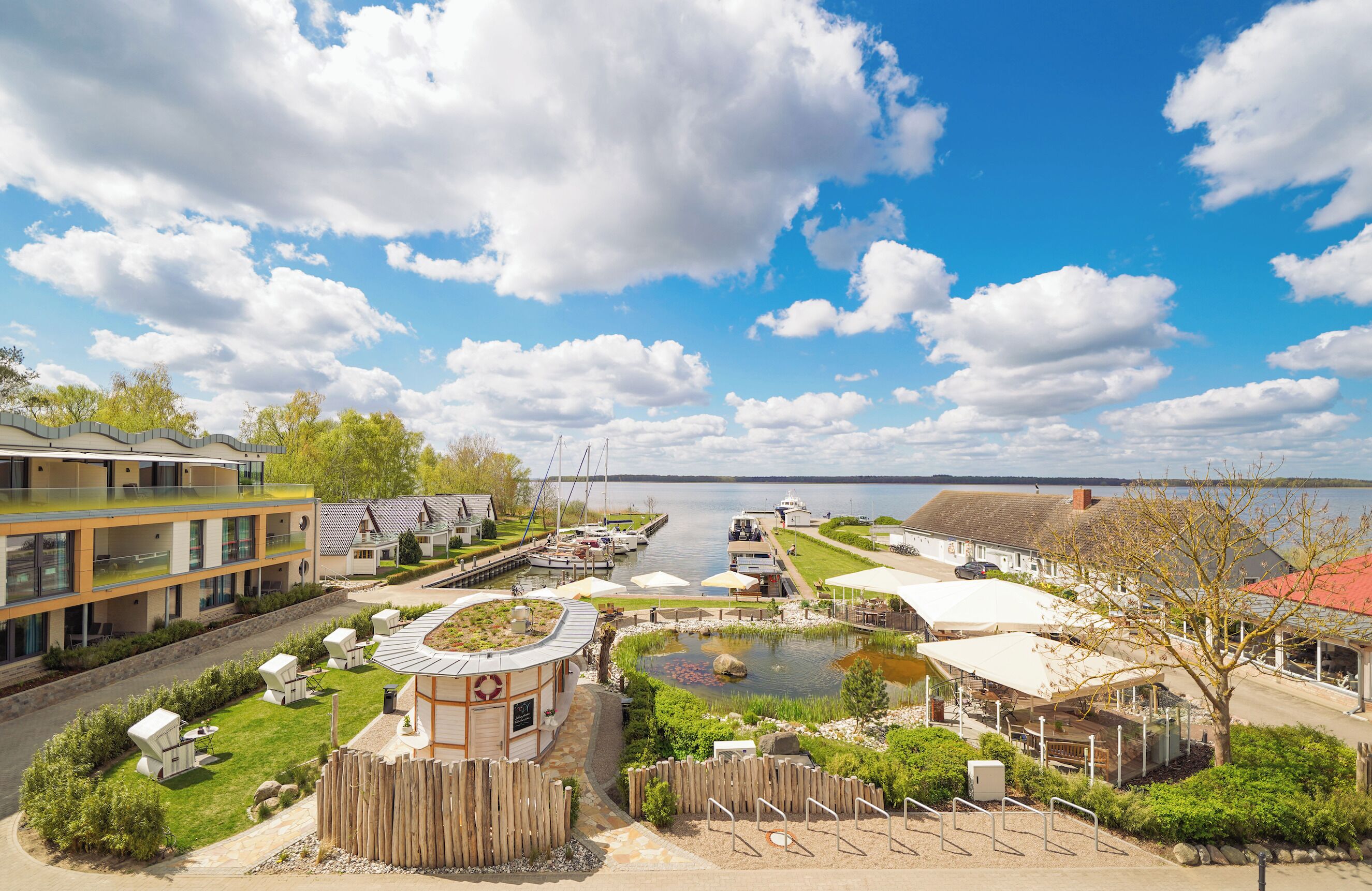 Fassade der Unterkunft