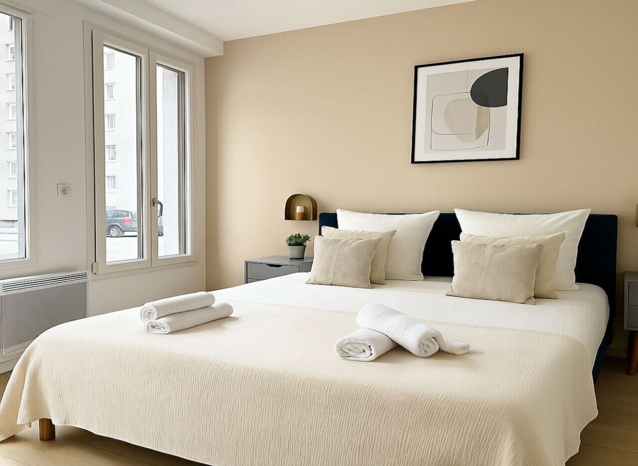 1 bedroom, iron/ironing board, free WiFi, bed sheets