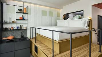 1 Schlafzimmer, Schreibtisch, Bügeleisen/Bügelbrett, WLAN