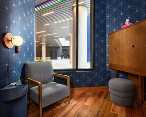 Interior - Steps to Mission Ballroom + Kitchen. Bar. Playroom (Denver)