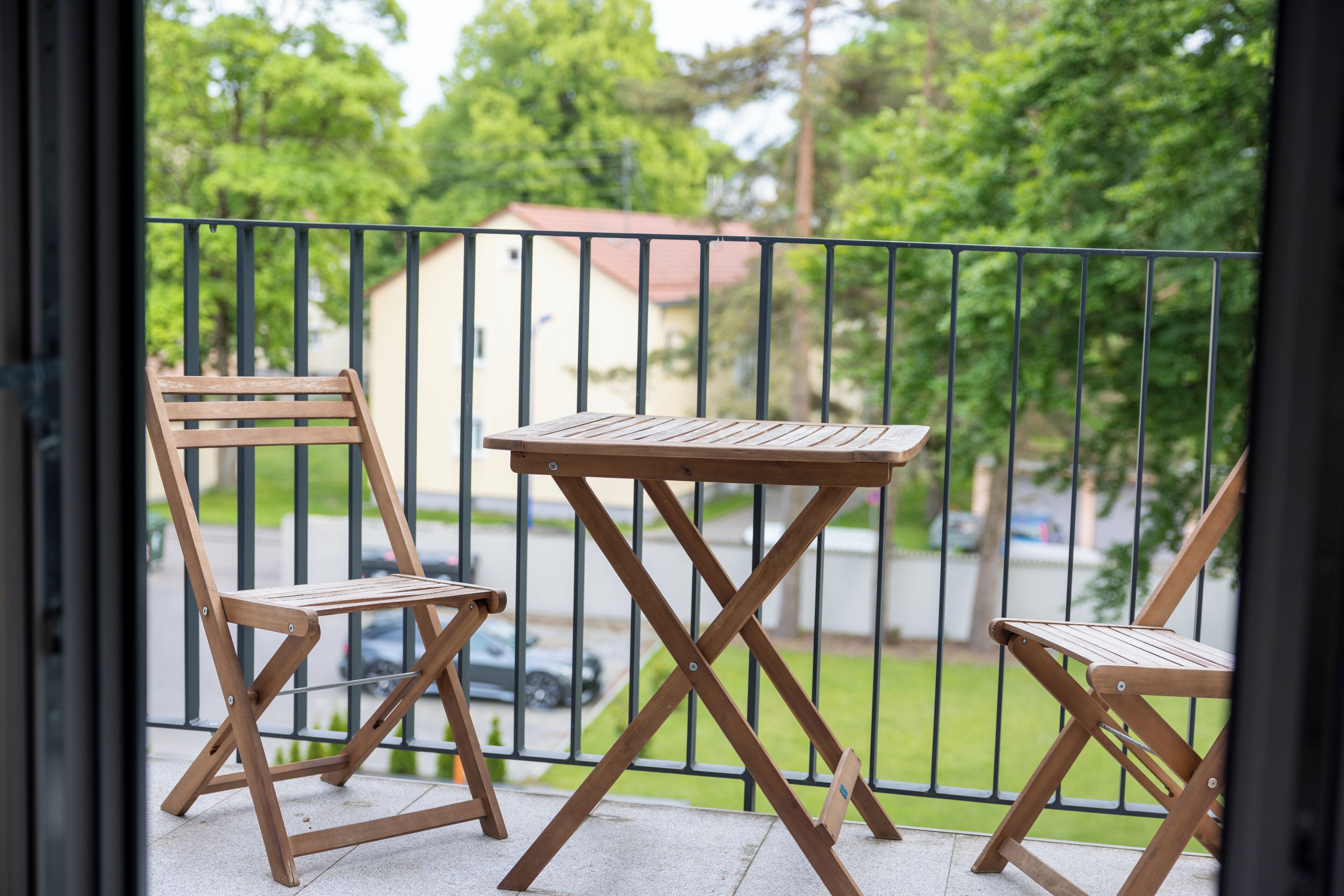 Estudio Confort, balcón | Balcón