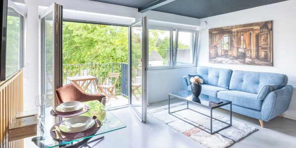 Studio Confort, balcon