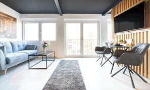 Comfort-Studio | Laptopgeeigneter Arbeitsplatz, Bügeleisen/Bügelbrett, kostenloses WLAN