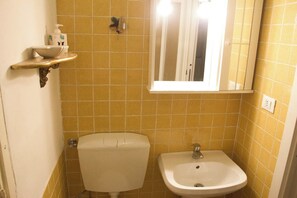 Shower, hair dryer, towels, soap - Super Central (Firenze)