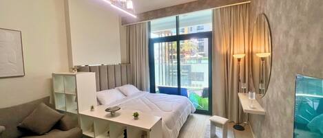 1 bedroom, iron/ironing board, WiFi, bed sheets