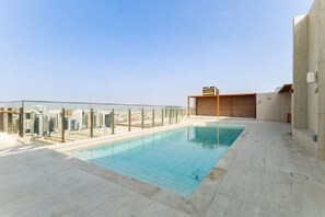 Apartment, 1 Bedroom, Accessible, Balcony | Pool | Outdoor pool - Belselah Reservation Service Apartment (Dubai)