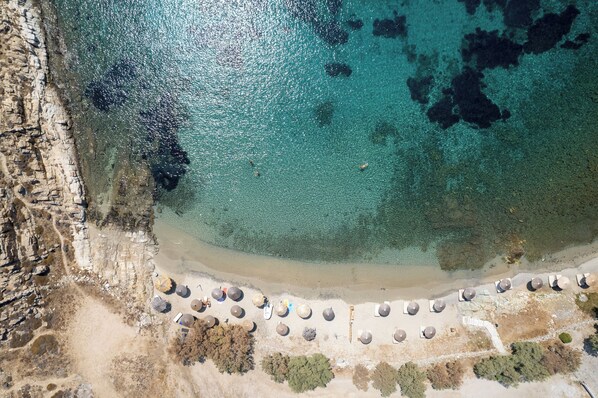 On the beach - The Ultimate Luxury Beachfront Escape in Mykonos (Mykonos)