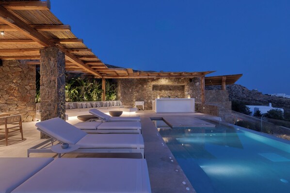 Una piscina climatizada
