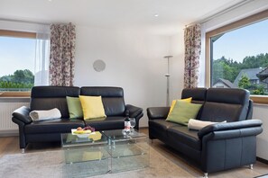 TV, DVD player, stereo