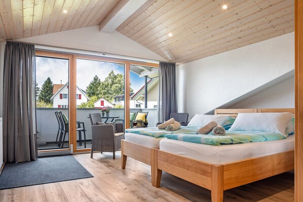 2 slaapkamers, een strijkplank/strijkijzer, wifi, beddengoed
