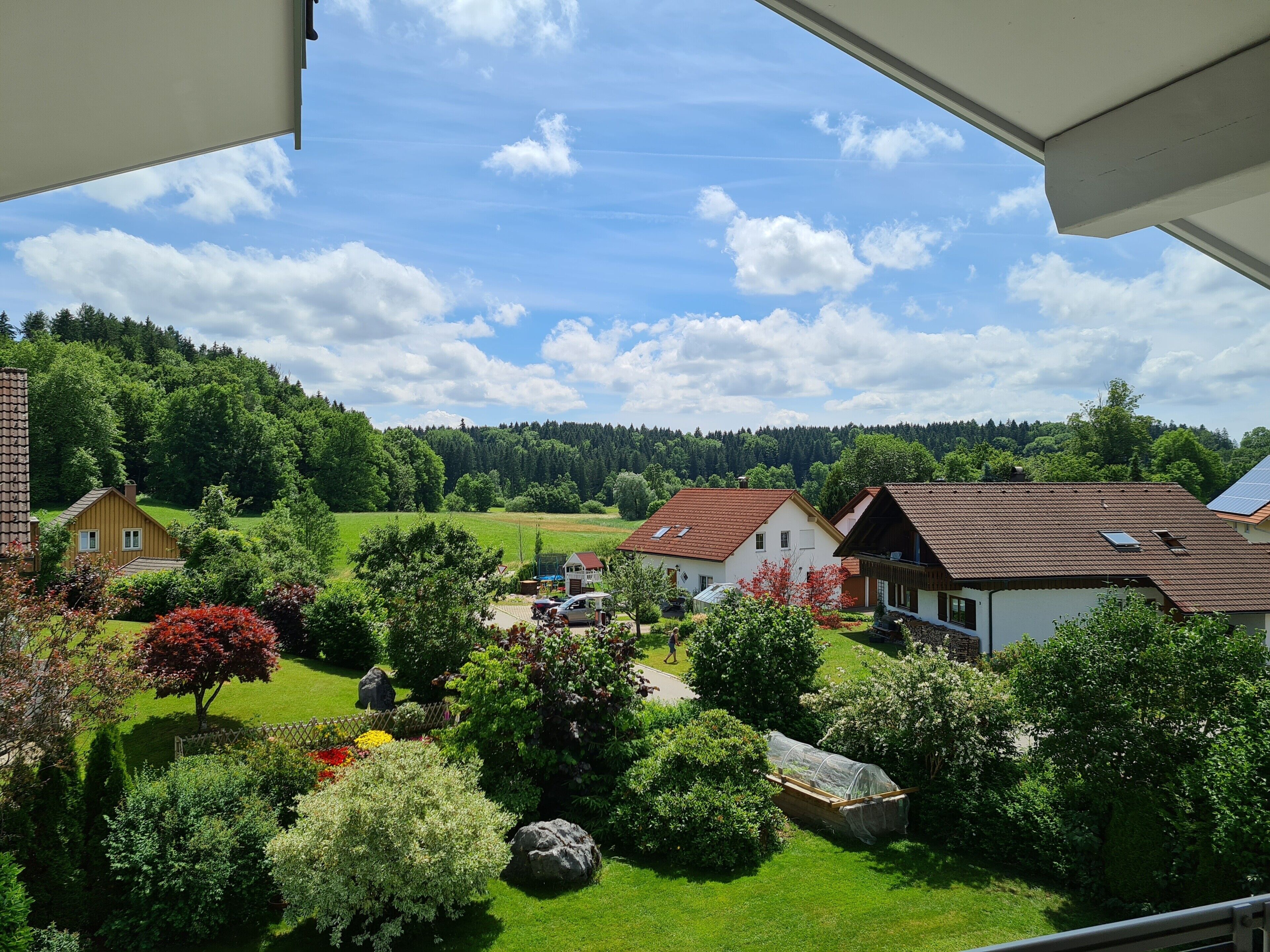 Uitzicht vanuit accommodatie