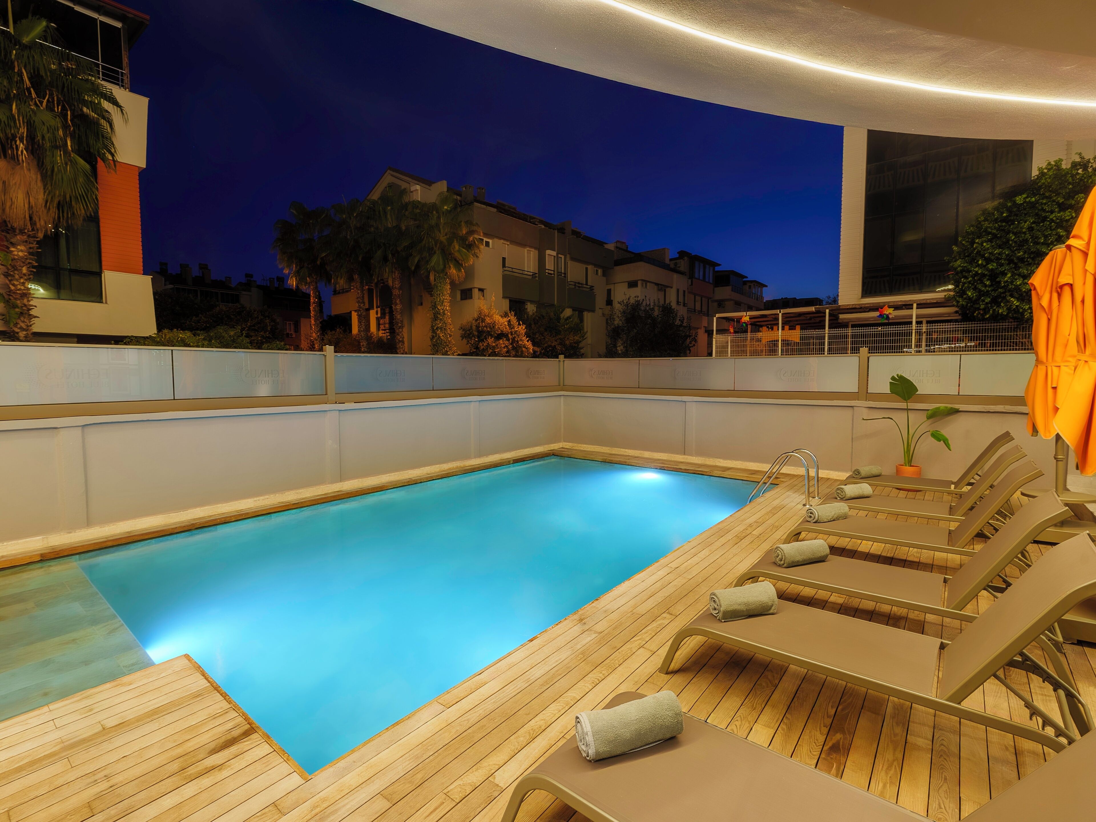 Seasonal outdoor pool