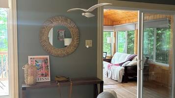 Televisor i llar de foc