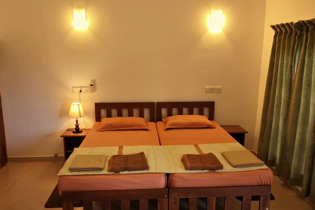 Standard Double Room, Balcony, Hill View | Desk, laptop workspace, blackout drapes, iron/ironing board