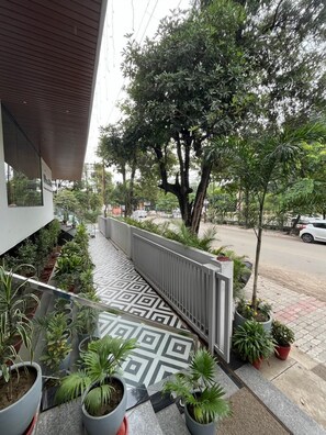 Fachada del alojamiento