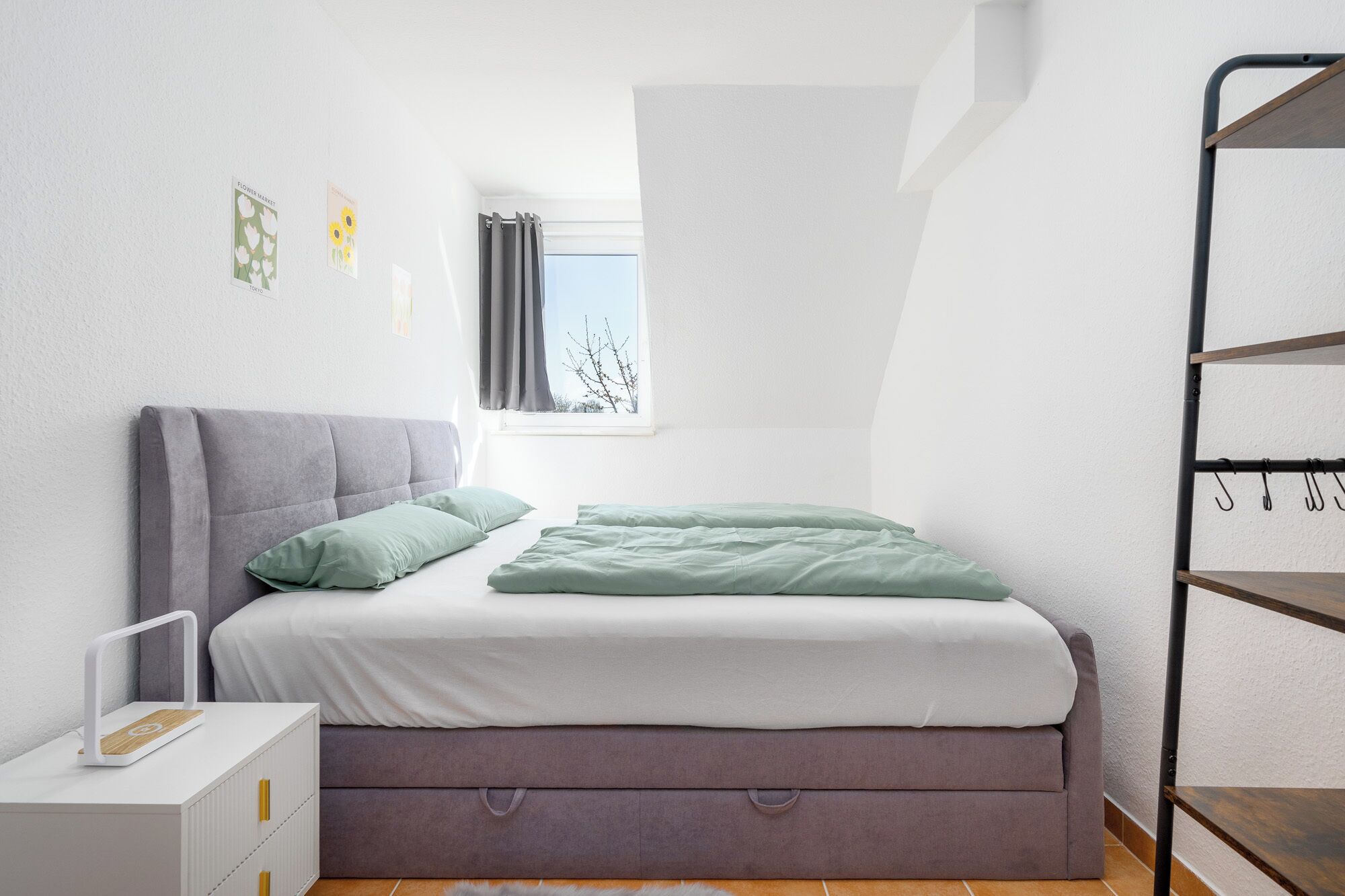 2 chambres, fer et planche à repasser, Wi-Fi, draps fournis