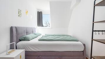 2 chambres, fer et planche Ă repasser, Wi-Fi, draps fournis