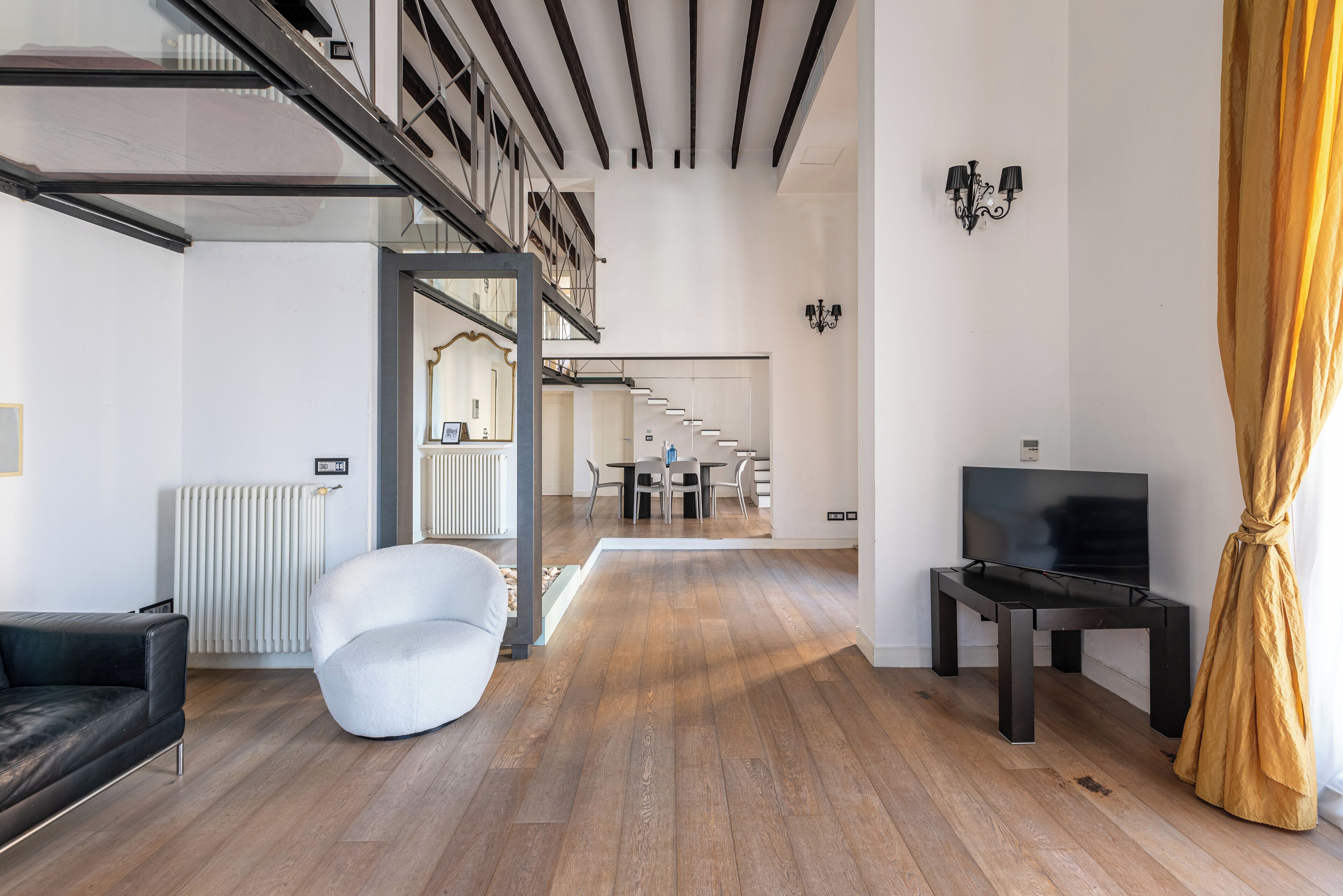 Apartment, 2 Bedrooms, Balcony | Living area | 30-inch TV with satellite channels