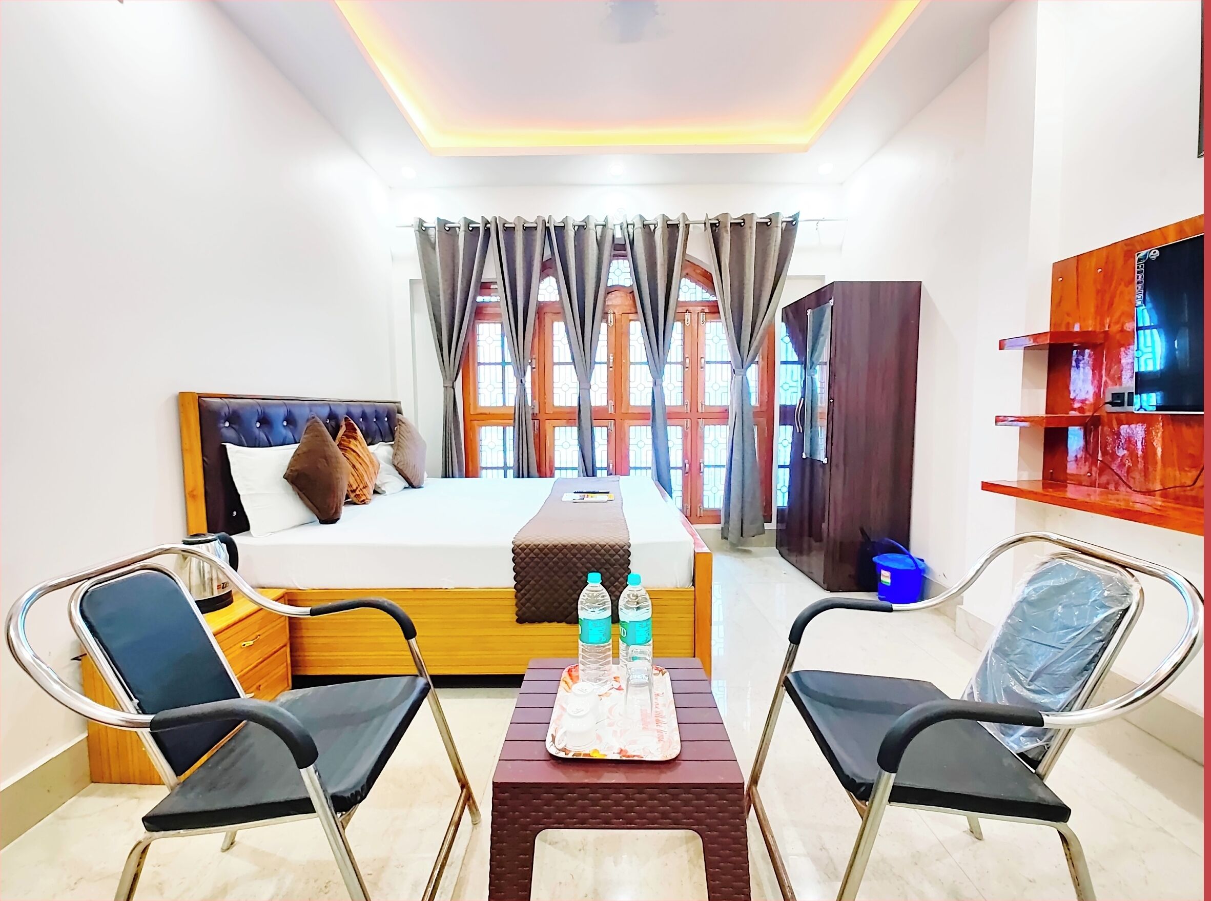 Deluxe-Doppelzimmer, Klimaanlage | Allergikerbettwaren, kostenloses WLAN