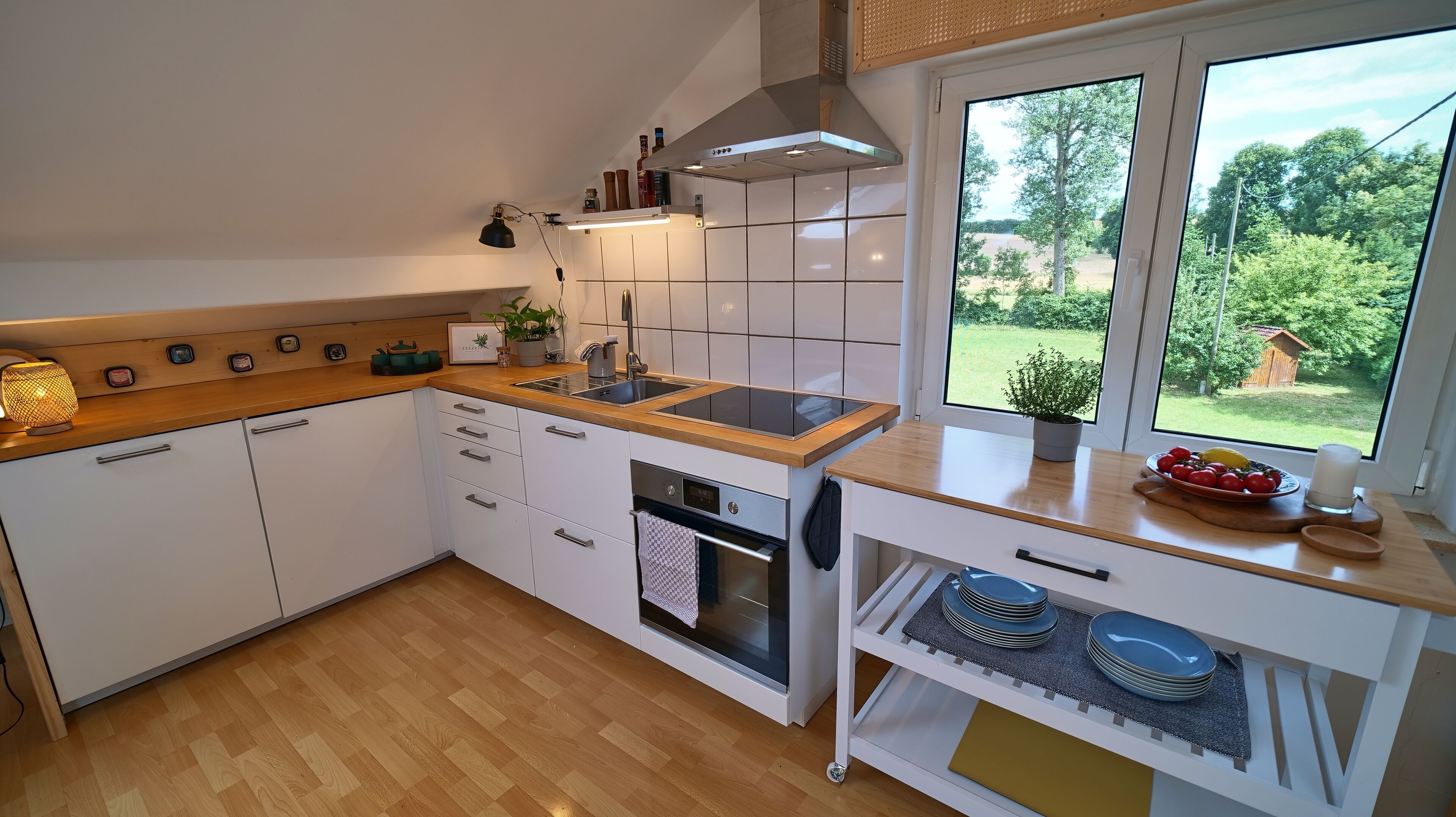 Kühlschrank, Ofen, Herdplatte, Geschirrspüler