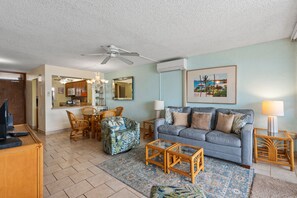 Condo, 2 Bedrooms | Living area - Menehune Shores, #509 2 Bedroom Condo (Kihei)