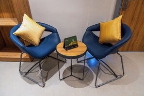 Executive-Doppelzimmer, Stadtblick | Wohnbereich